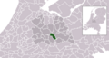 Map - NL - Municipality code 0312 (2009)