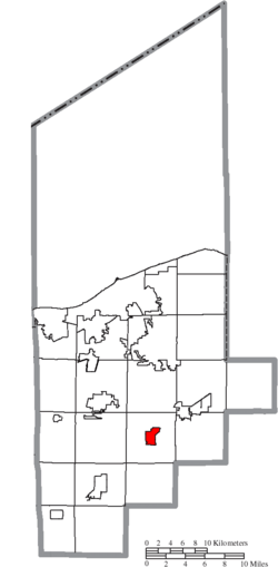 Location of LaGrange in Lorain County