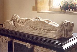 Monument to Anne, Church of St Peter and St Paul, Exton - geograph.org.uk - 738039