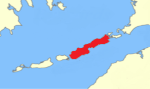 Naushon Island locator map