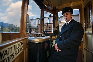 New Zealand - Tram driver - 9596