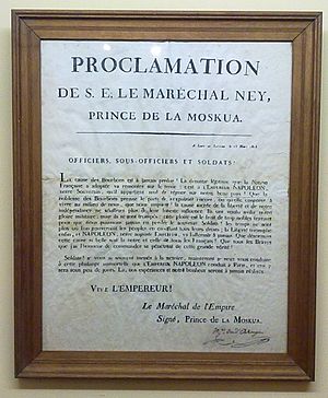 Ney Proclamation March 1815