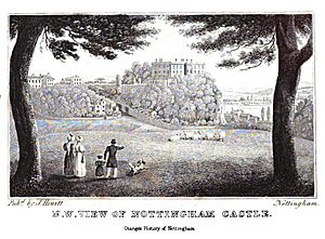 Nottingham Castle (1840)