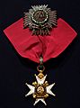 Order of the Bath, Breast Star and Badge, Knight Commander, Saxe-Ernestine House Order, awarded to Major-General Sir Charles Taylor du Plat, British Army - Glenbow Museum - DSC00629