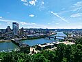 Pittsburgh Skyline from the Upper Incline Overlook