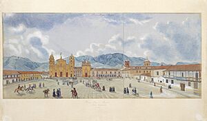 Plaza Mayor de Bogotá, 1846