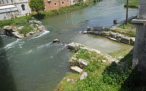 Ponte Romano di Rieti - primo piano - 3