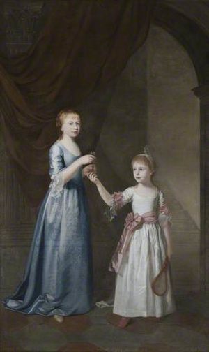 Portrait of Frances and Sarah Delaval