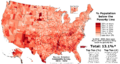 Poverty in the U.S. by county