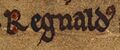 Rǫgnvaldr Haraldsson (British Library Cotton MS Julius A VII, folio 36r)