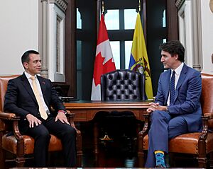 REUNIÓN CON JUSTIN TRUDEAU, PRIMER MINISTRO DE CANADÁ, 05 DE MARZO DE 2024-5 (cropped)