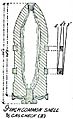 RML 9-inch studded common shell with gascheck diagram