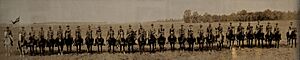 ROTC Cavalry at Ft. Ethan Allan, Vermont, July 1931 (2) Crop
