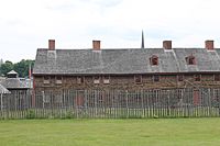 Restoration of Fort Western, Augusta, ME IMG 2046