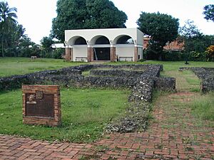 Ruins at Caparra Archaeological Site, Puerto Rico