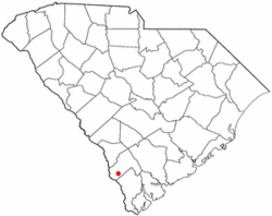 Location of Scotia, South Carolina