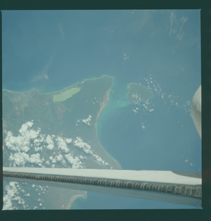 STS005-38-901 - View of Dominican Republic (Raw scan)