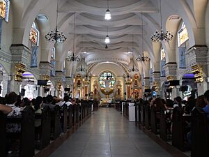 Saint Michael’s Cathedral inside (ML Quezon Avenue, Iligan, Lanao Del Norte; 10-15-2023)