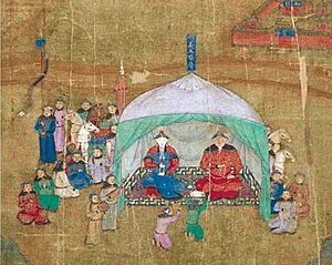 Tent of Altan kan and Sannangji