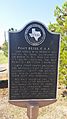 Texas Historical Marker for Fort Bliss C.S.A