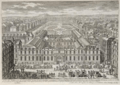 The Palais Royal in 1680 by a member of the Perelle family