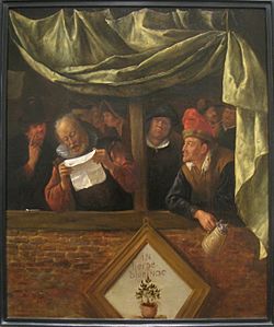 The Rhetoricians, circa 1655, by Jan Steen (1625-1679) - IMG 7324