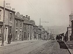 Tramway on Victoria Street, Glossop