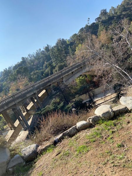 View of Holly Street Bridge