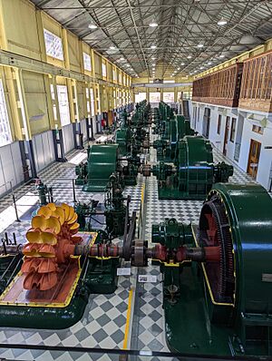 Waddamana A Turbine Room