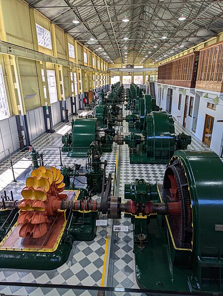 Waddamana A Turbine Room