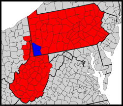 Washington Presbytery map