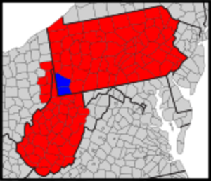 Washington Presbytery map