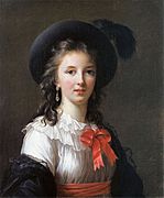 Élisabeth Vigée-Lebrun - selfportrait (Kimbell Art Museum, 1781-2)FXD