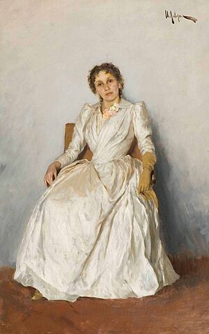 Портрет С. П. Кувшинниковой. 1888