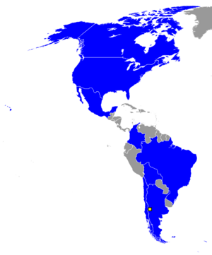 1990 Pan American Games countries