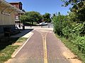 2018-08-23 12 33 21 View west at the west end of the Washington and Old Dominion Trail at North 21st Street in Purcellville, Loudoun County, Virginia