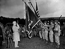 442nd Infantry receives 7th Presidential Unit Citation 1946-07-15 2