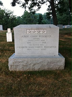 ANCExplorer Albert Coady Wedemeyer grave