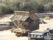 Apache Junction-Goldfield Ghost Town-abandoned house