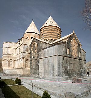 Armenian Monastery of Saint Thaddeus - closeup