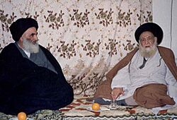 Ayatollah al-Khoi and Ali al-Sistani