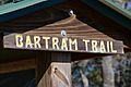 Bartram Trail sign, Wayah Bald, NC
