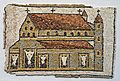 Basilique à tours - mosaïque Louvre