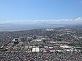 Bicutan FTI-Arca South, Laguna Lake from air (Taguig; 04-03-2024)
