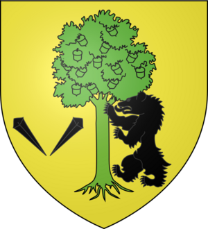 Blason ville fr Arbonne (Pyrénées-Atlantiques)