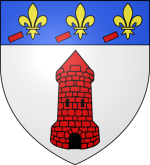 Blason ville fr Trévoux (Ain)