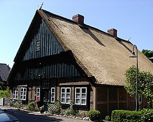 Borsfleth Alte Dorfschule v. 1683 Sommer 2005