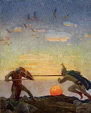 Boys King Arthur - N. C. Wyeth - p306