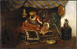 Brooklyn Museum - The Moorish Warrior - William Merritt Chase - overall