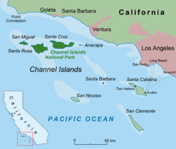 Naples Reef is located in USA California Channel Islands